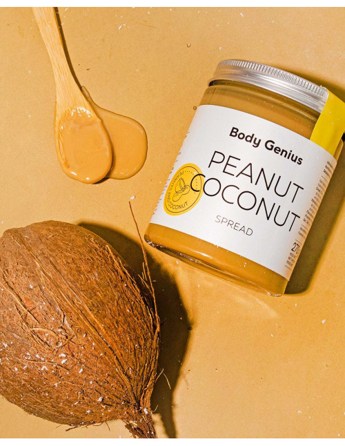 Crema de cacahuete y coco - Comprar online - Body Genius