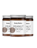 Peanut and cocoa spread trio