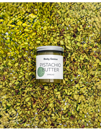All-natural pistachio butter by Body Genius 2