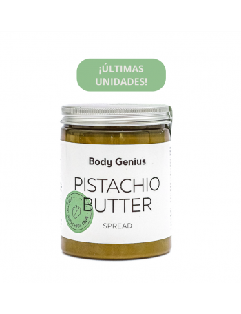 All-natural pistachio butter by Body Genius