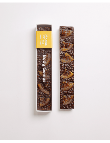 Nougat protéiné à l'orange et au chocolat