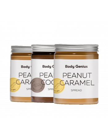 "Peanut Lover" Pack de beurres de cacahuètes de la Saint-Valentin - Body Genius